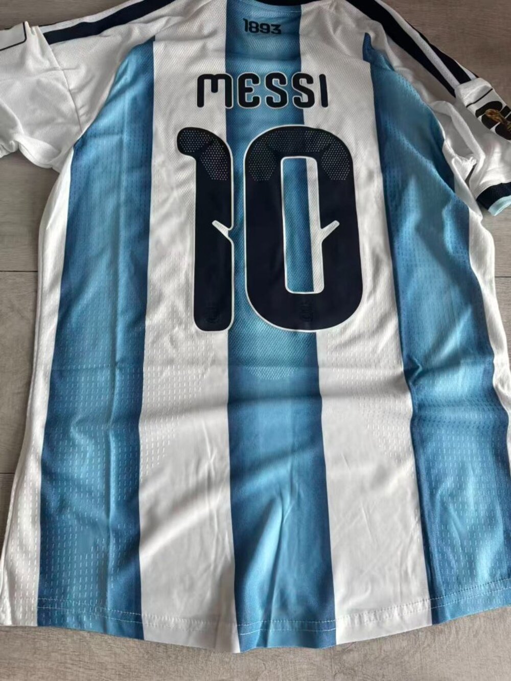 Blue White #10 Soccer Fan Jersey 2026 World Cup Men’s M - Picture 2 of 7